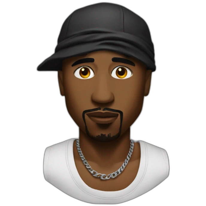 tupac emoji