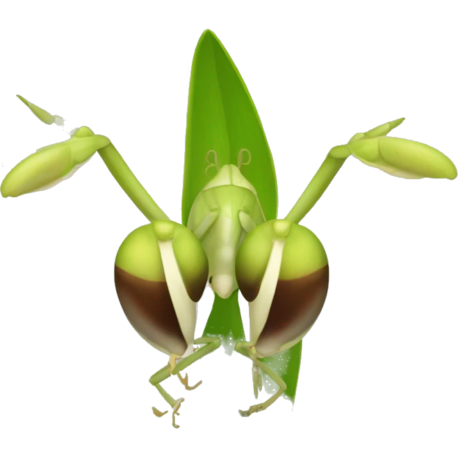 Mantis orquídea  emoji