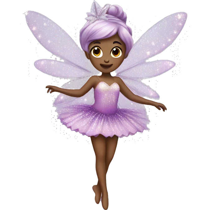 Sugar plum fairy sparkles emoji