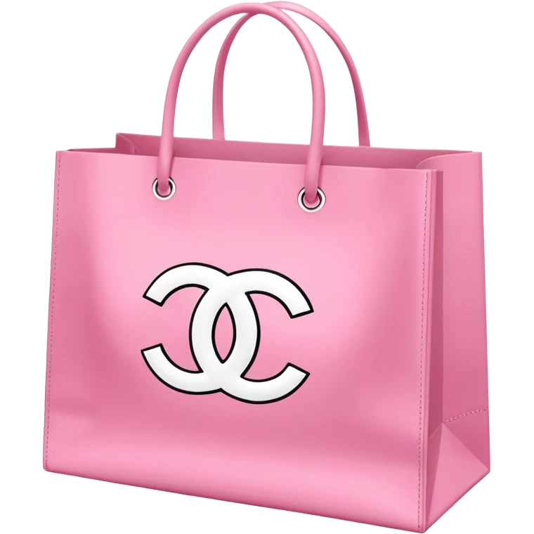 shopping bag, victoria secret, chanel emoji