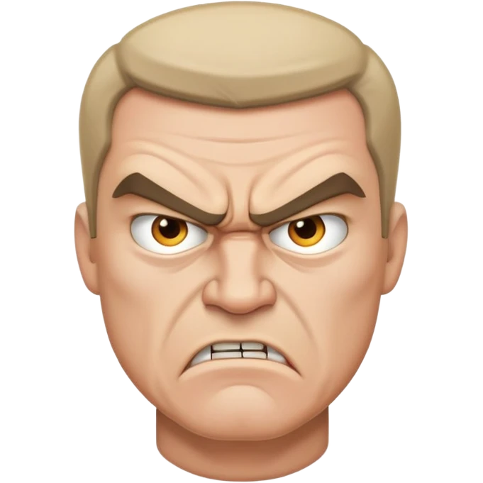 angry man emoji