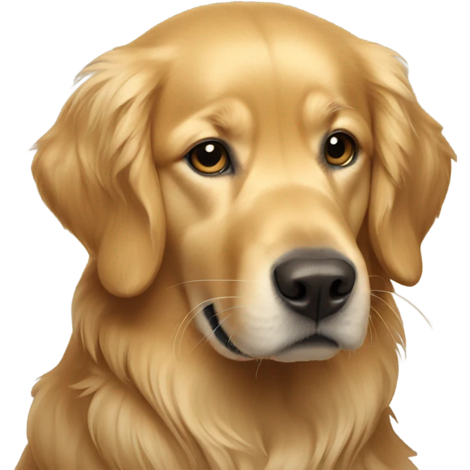 Golden retriever emoji