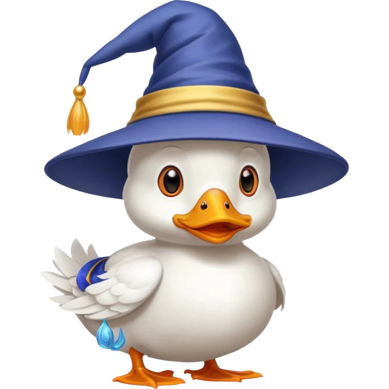 Duck in wizard hat





 emoji