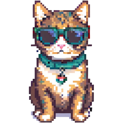 cat wearing sunglasses emoji