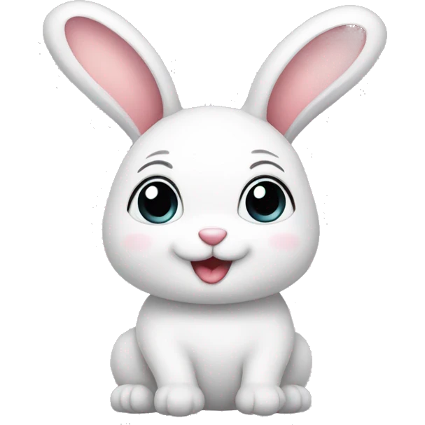cute bunny emoji