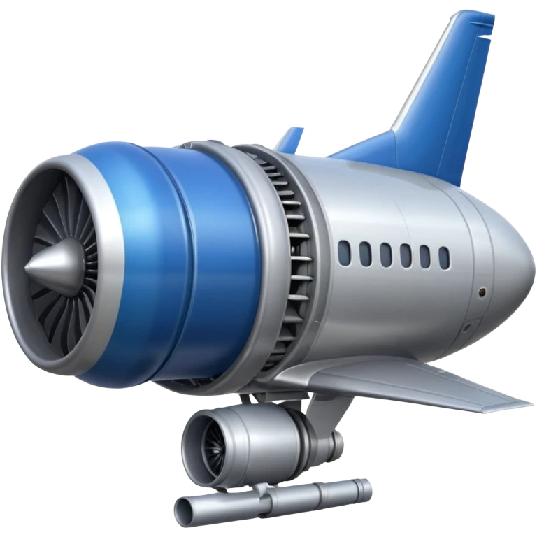 B737 Strong big Jet Engine emoji