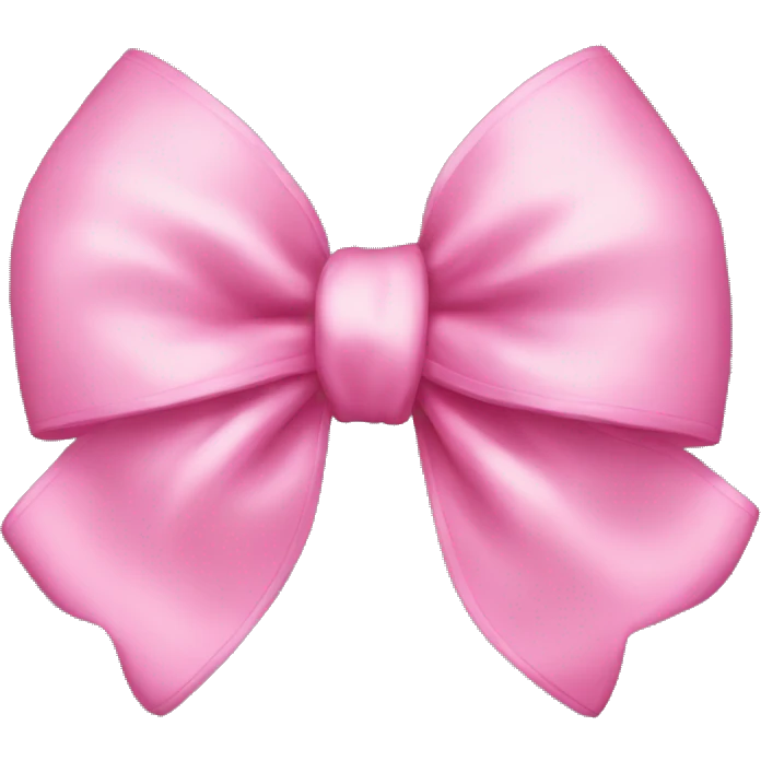 Pink bow emoji