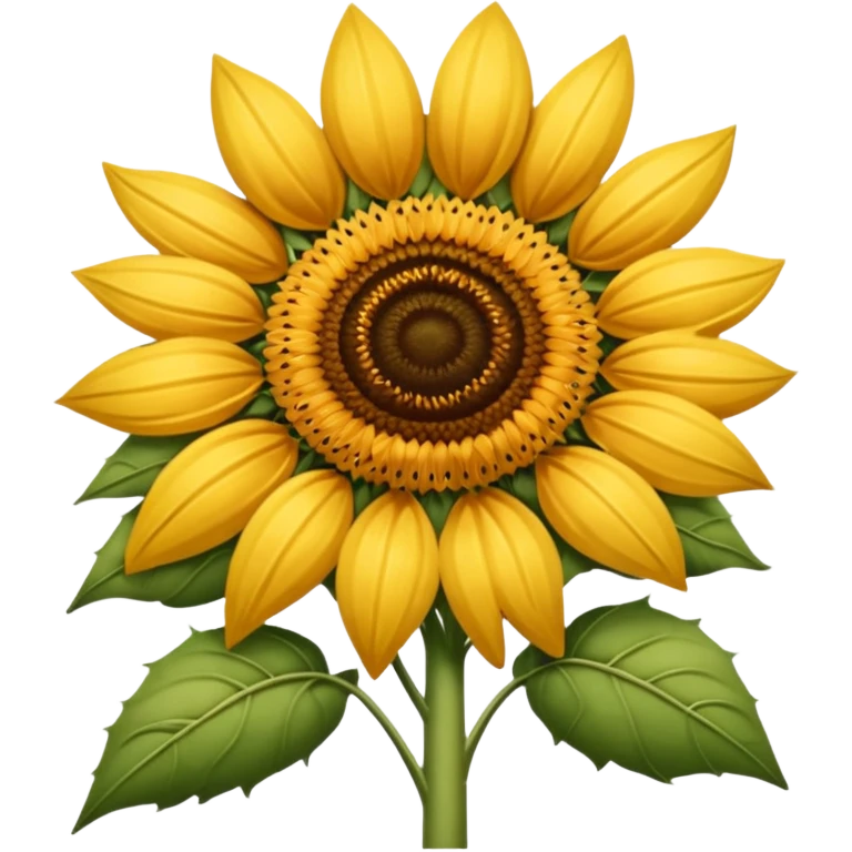 A sunflower seed emoji