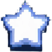 pixelated star emoji