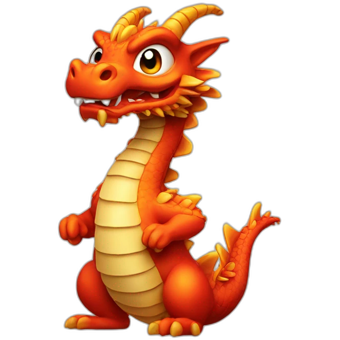 Dragon chinois emoji