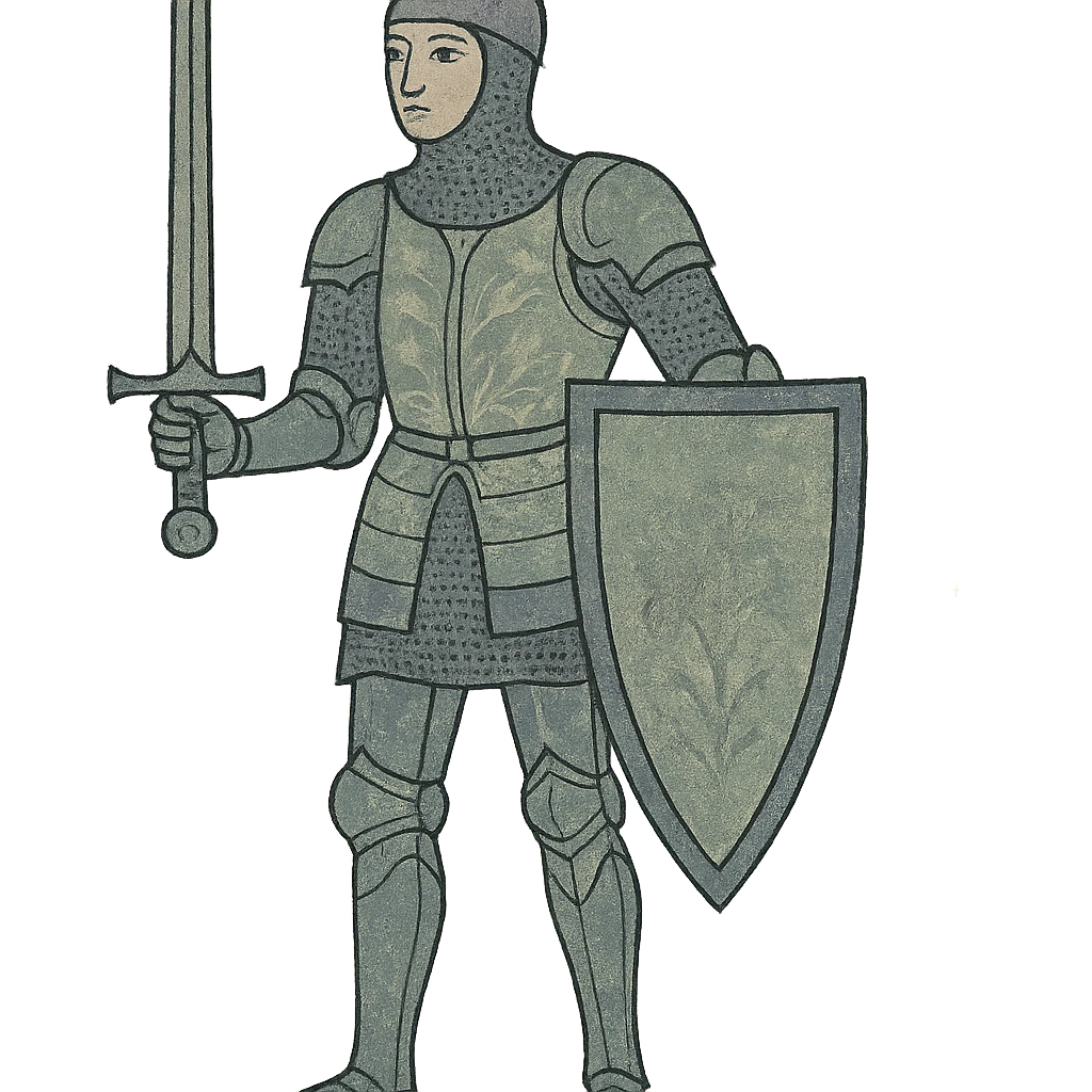 knight in a armor emoji
