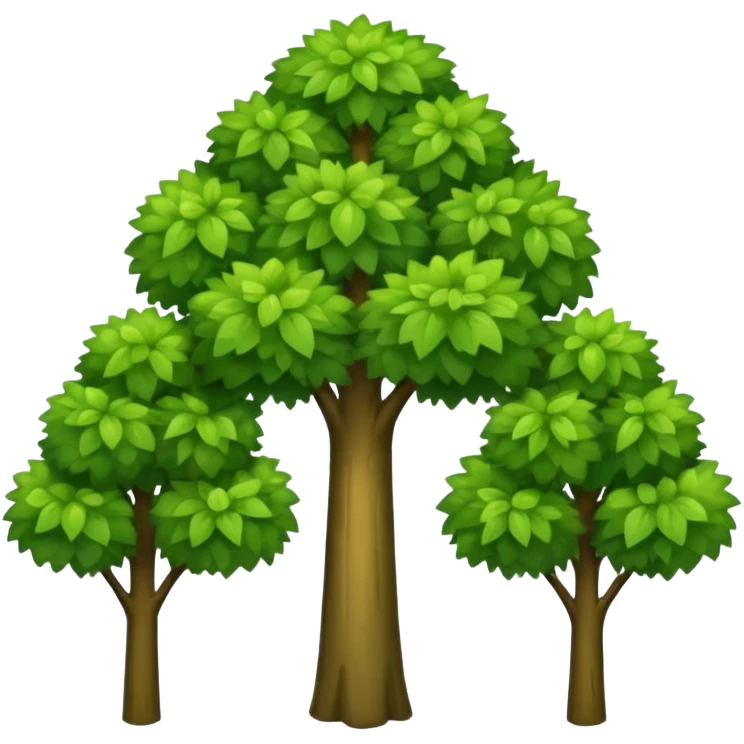 arvores emoji