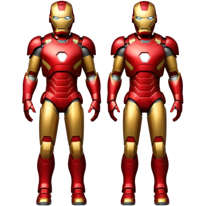 3d fake iron man almost like this 3d iron man emoji