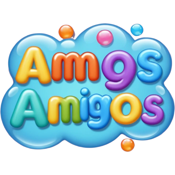 Retro Stickers  AMIGOS emoji