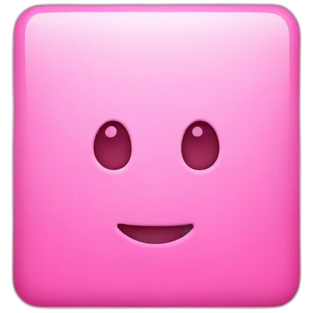 pink square emoji