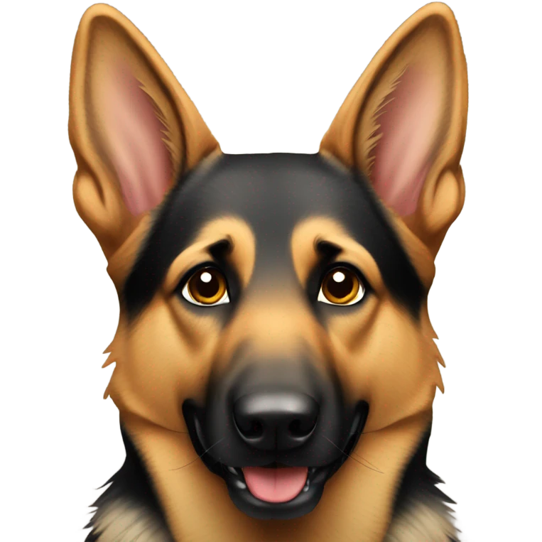 German shepherd  emoji