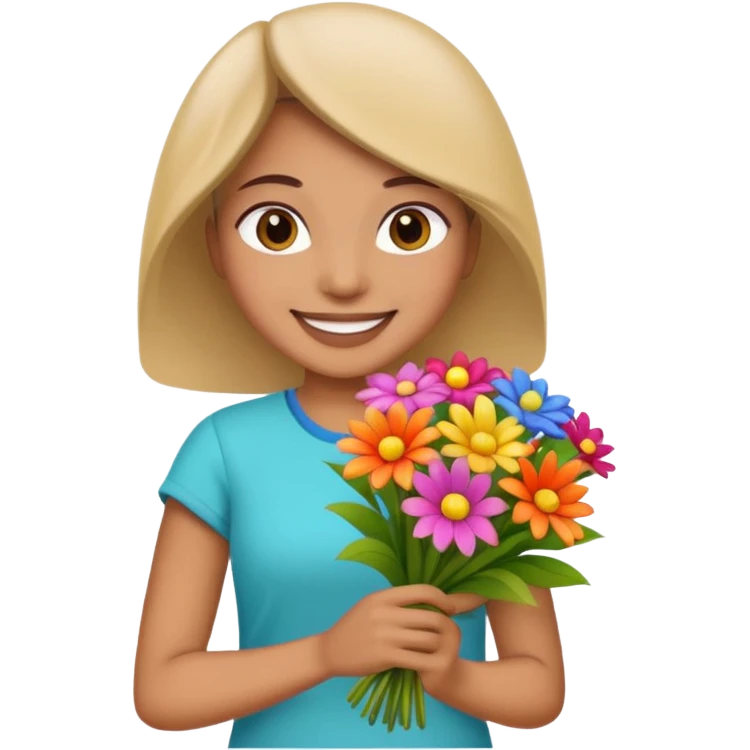 Flower Vendor emoji