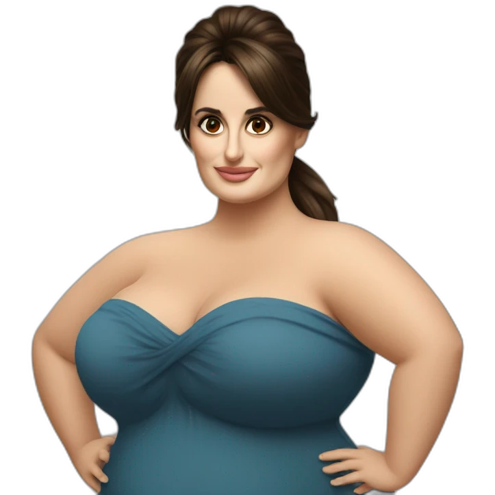 obese penelope cruz emoji