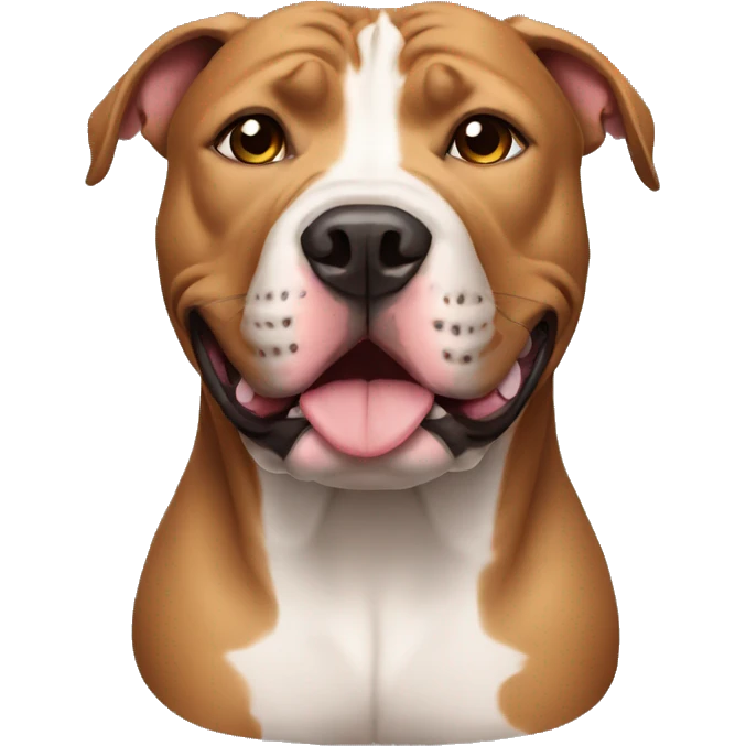 Perro pitbull emoji