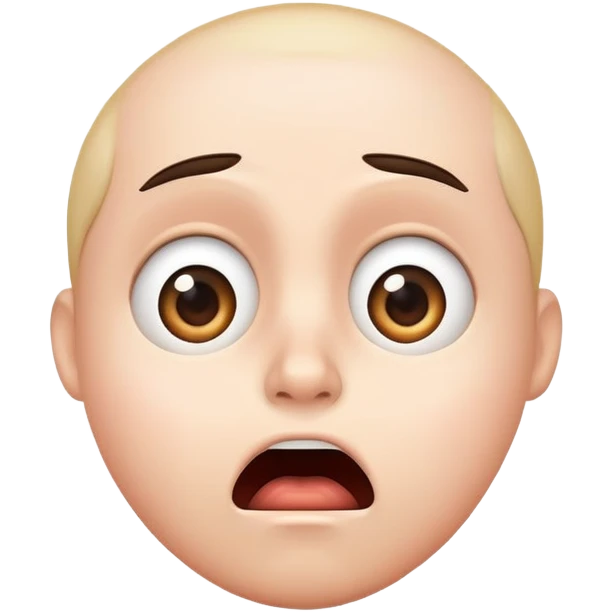 Faccia scioccata emoji