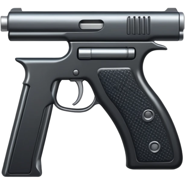 A gun emoji