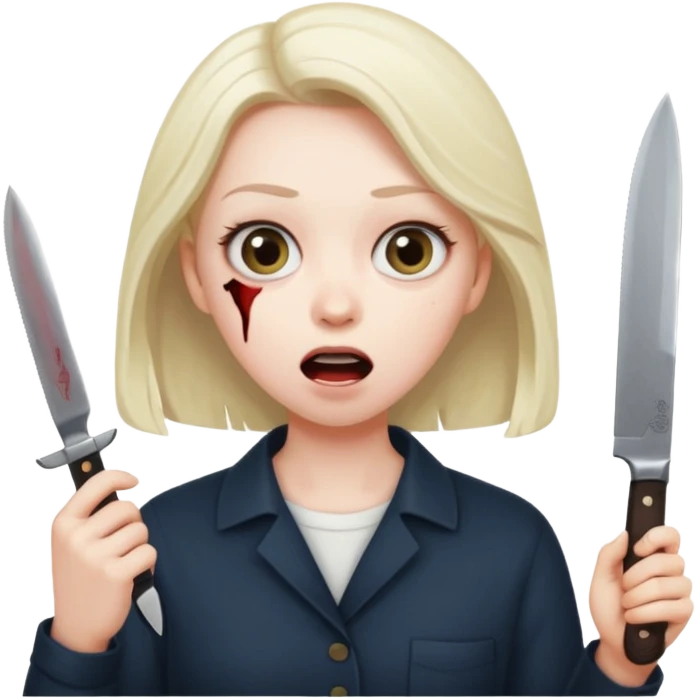 Me killing bestie emoji