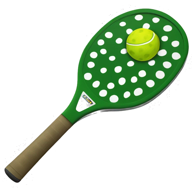 Pickle ball paddle emoji