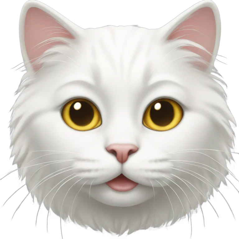 White cat  emoji