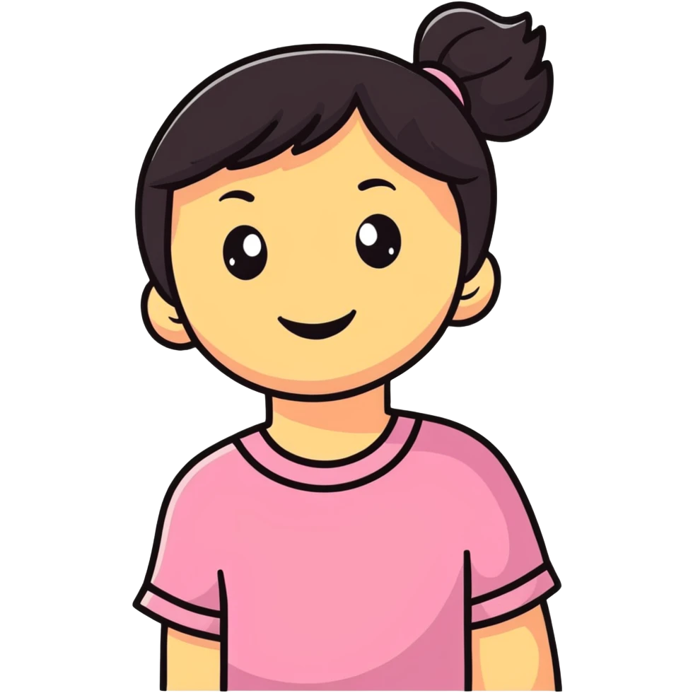 smiling girl emoji