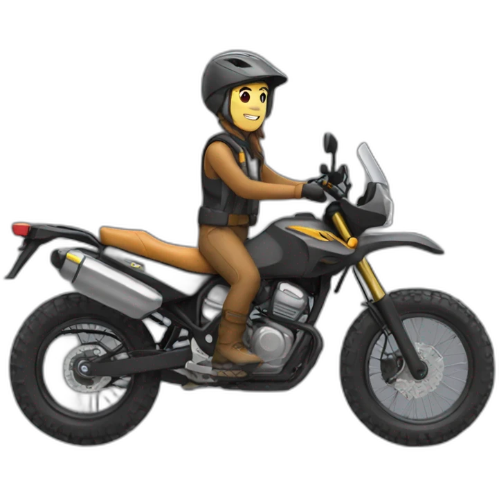 off-road bikers emoji