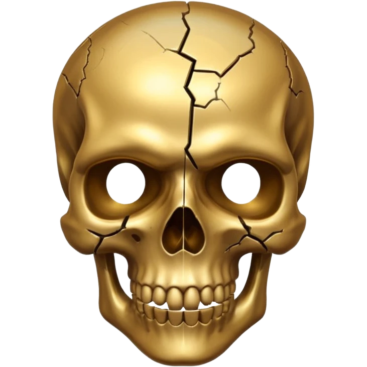 Mind blowing skull emoji