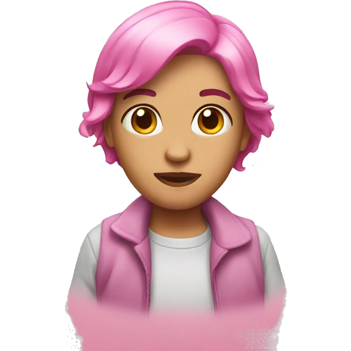 pink emoji