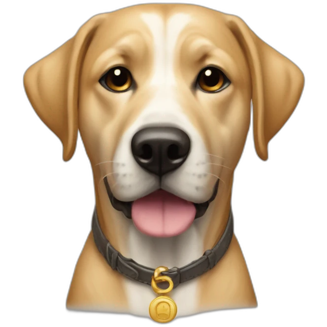 Chien riche emoji