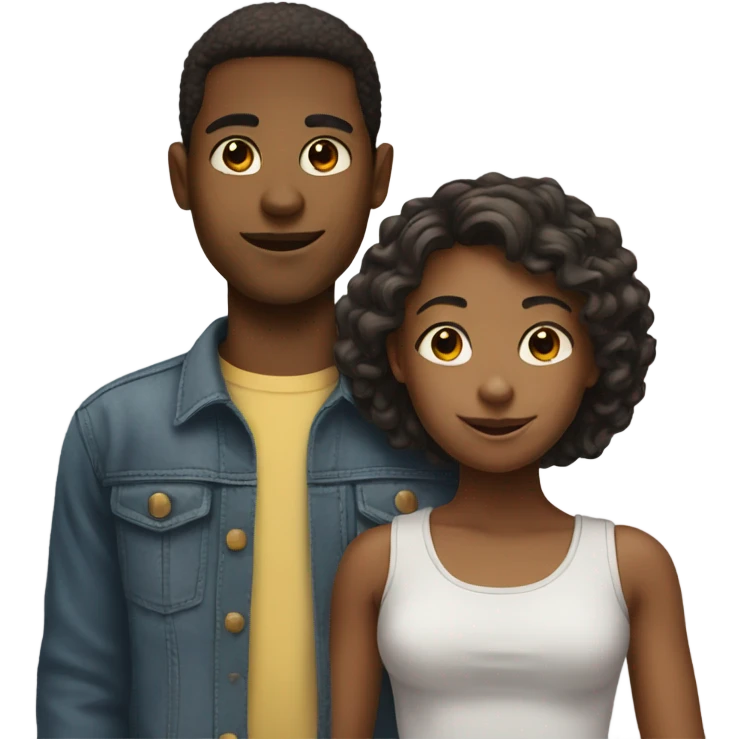 Brother and sister  emoji