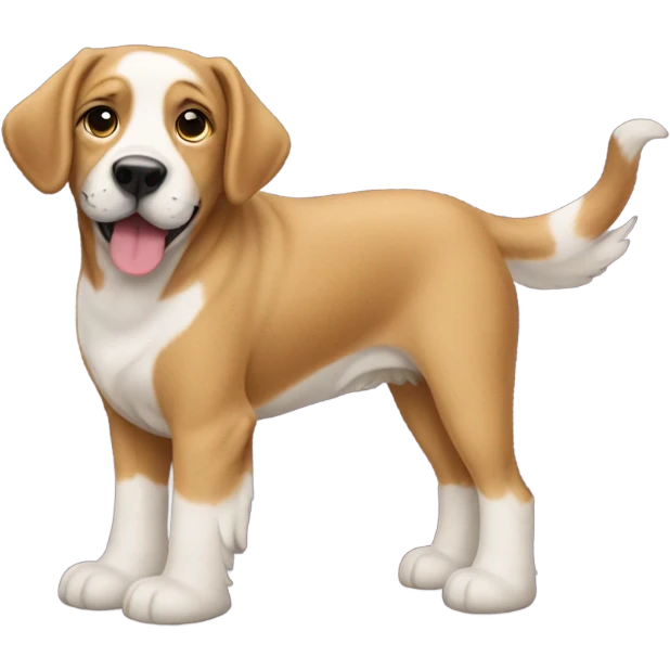 Dog wearing uggs emoji