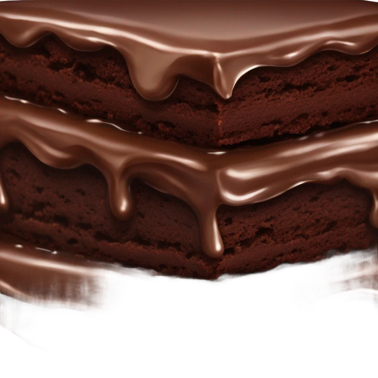 Chocolate cake  emoji