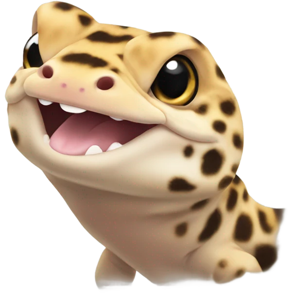 leopard gecko emoji