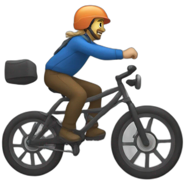 Wheeling emoji