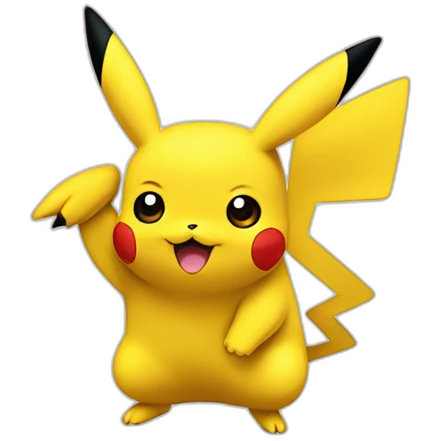 Pikachu qui se réveille avec la tebe bien dure emoji