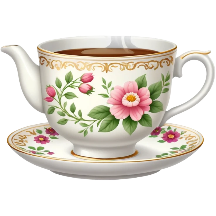steaming tea cup emoji