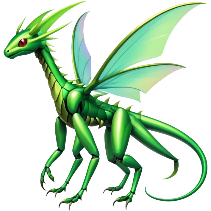 Shiny Exotic Flygon-Scyther-Hybrid-Creature emoji