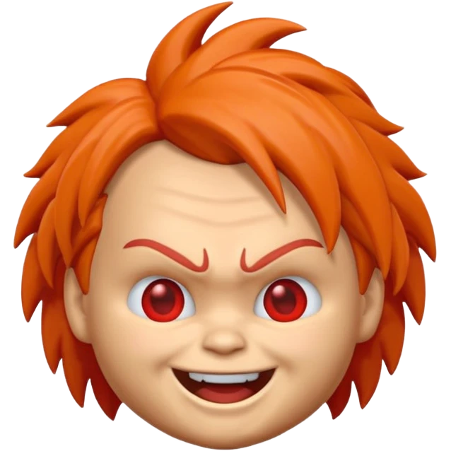 Un emojin de chuky emoji