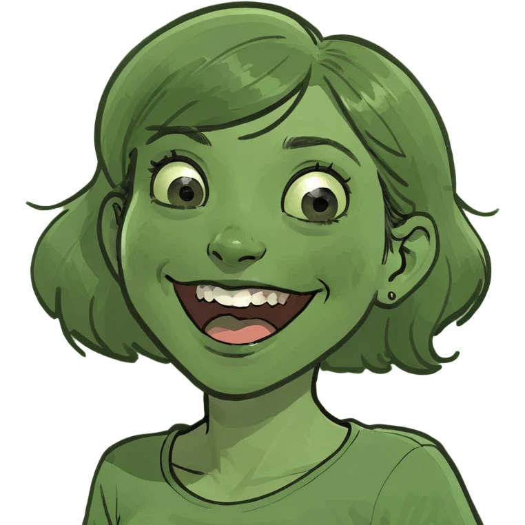 Excited girl emoji