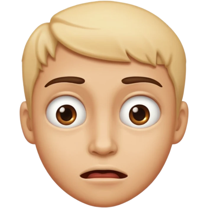 Hungry face emoji