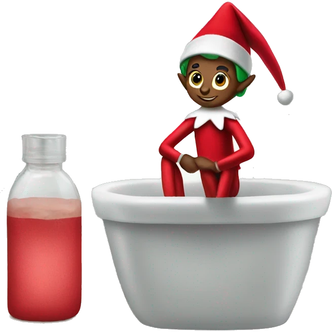 Elf on the shelf emoji