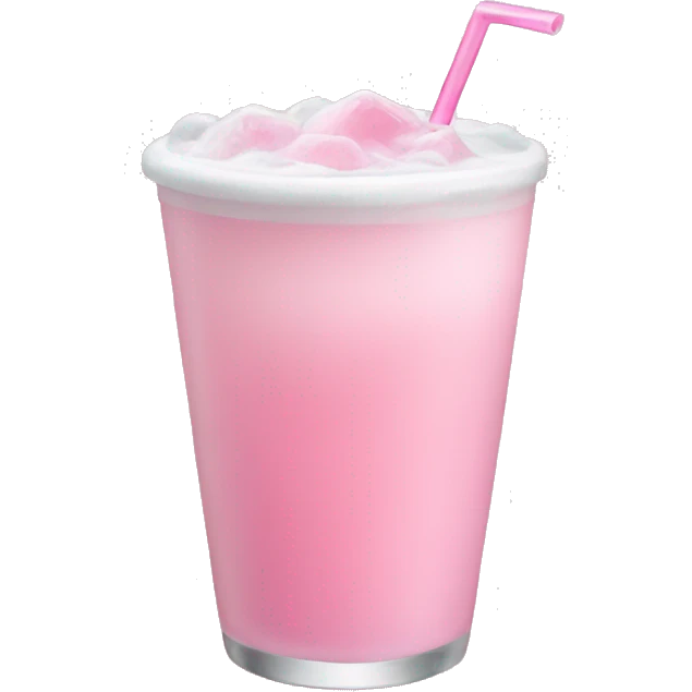 pastel pink drink emoji