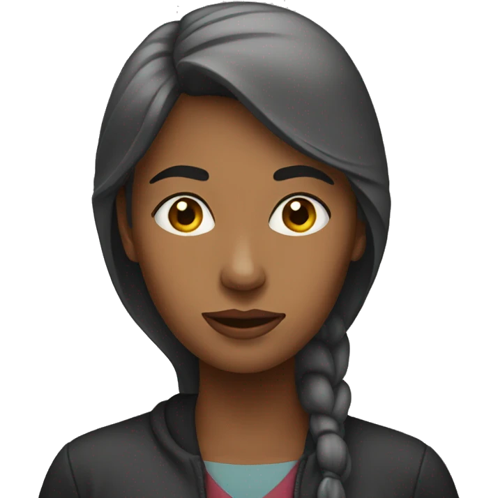 a woman who is lost emoji