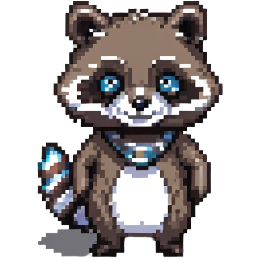 Spiffo raccoon mascot from Project Zomboid emoji