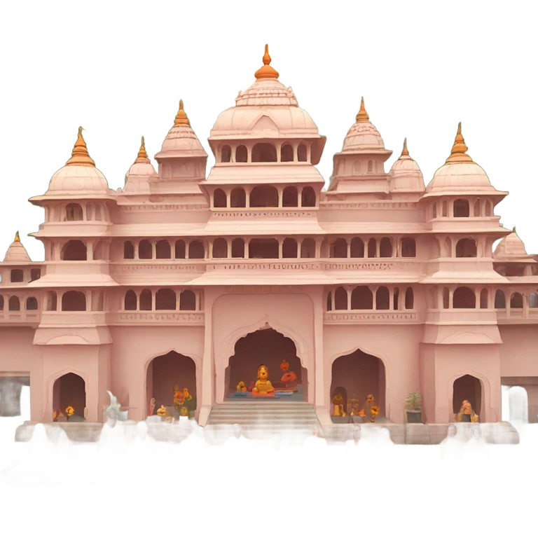 Haridwar ashram and the ganges  emoji