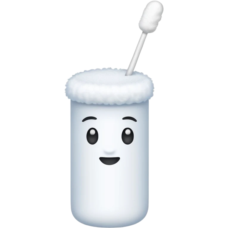 Cotton swabs emoji